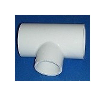 2x2x1.25 PVC Reducing Tee Fitting - Image 1