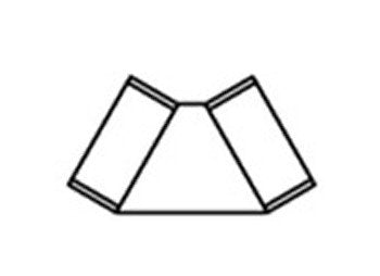 6 Inch PVC 60 Degree Elbow - Image 1