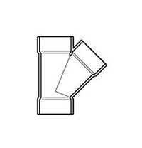 1.5-inch PVC DWV Wye - Made in USA