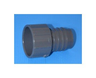 1-1/2 inch PVC Barb Adapter Fitting - Image 1