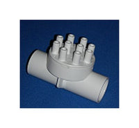 FlexPVC® 3/8 Inch PVC Manifold with 10 Barb Size