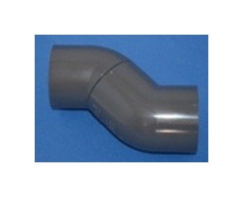 1/2 Inch PVC Dogleg Elbow with 0.40 Inch Offset Centerline, FlexPVC® Brand - Image 1