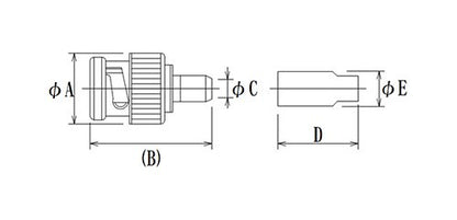 JCC RF BNC Connector - Crimp Type, 2.0-4.0 GHz Frequency, Plug Panel - Image 2