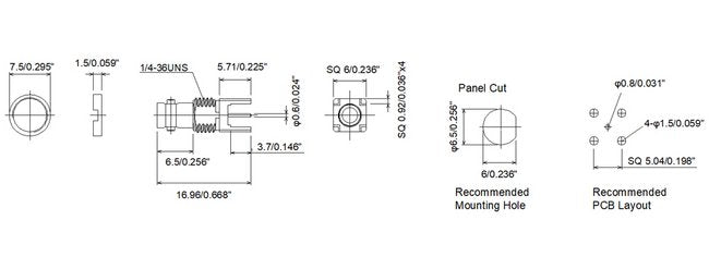 High-Density RF Micro BNC Connector with Vertical Mount Jack - Image 1