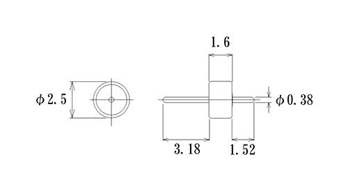 JCC KS RF Connector with Panel Feed Through Beads - 0 to 35 GHz - Image 2