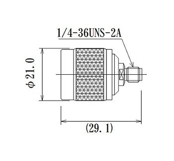 RF Between Series Adapter with SMA Connector - Image 2