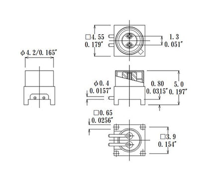 High-performance D2RF Series RF Differential Connector for PCB Mounting - Image 2