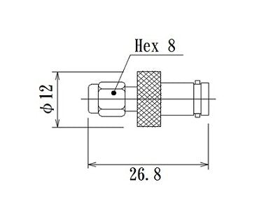 SMA Between Series Adapter - RF Connector - Image 2