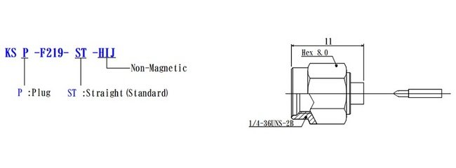 Non-Magnetic RF Coaxial KS Connectors for Cable - Image 2