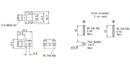 JCC End Launch SMA RF Connector - Image 2