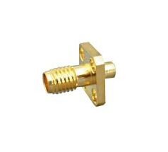RF SSMA Nano Connector with Semi-Rigid Cable Jack - Image 1