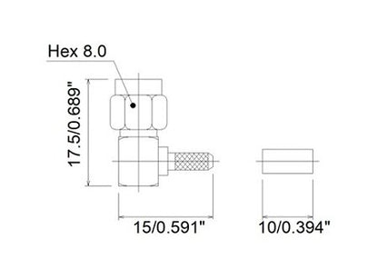 JCC SMA RF Connector with Semi-Rigid Cable - Image 2