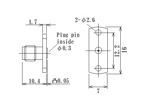 KS RF Connector with Flange Mount Jack Launcher - Image 2