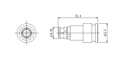 SMP Connector with PCB Mounts Cable - Image 2