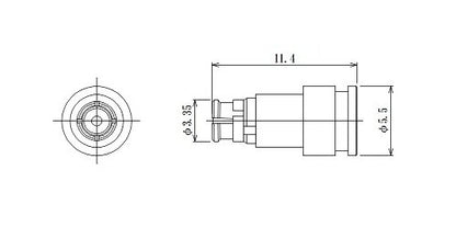SMP Connector with PCB Mounts Cable - Image 2