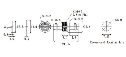 Micro BNC to BNC Adapter for RF Connectivity - Image 1