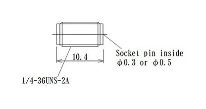 JCC KS Radio Frequency Connector Panel Feedthrough Launcher Jack - Image 2