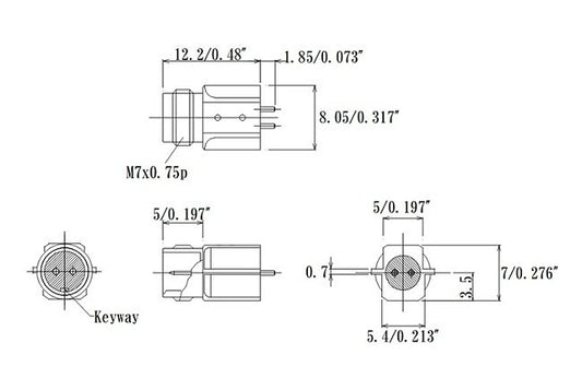 JCC SMA RF Differential Connector - Image 1