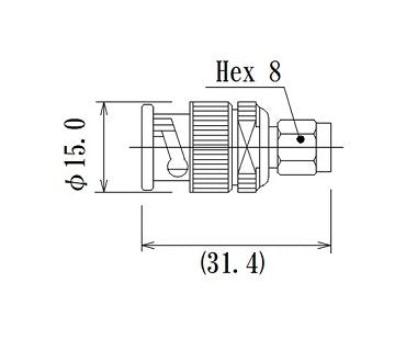 RF SMA Between Series Adapter Connector - Image 2