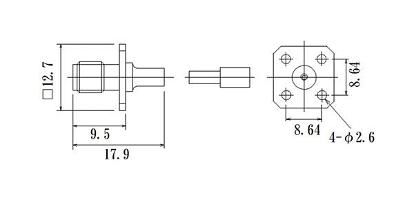 High-Durability RF SMA Connector with Flexible Cable - Image 2