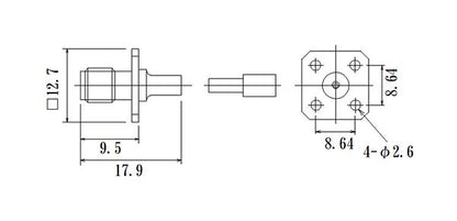 High-Durability RF SMA Connector with Flexible Cable - Image 2