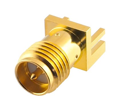 JCC RPSMA RF Reverse Polarity SubMiniature Connector with End Launch - Image 1