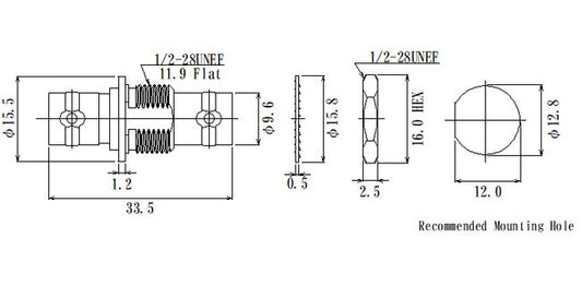 75Ω Micro BNC Adapter for RF Connectors - Image 1