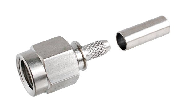JCC SubMiniature Version A (SMA) RF Connector with Semi-Rigid Cable - Image 1