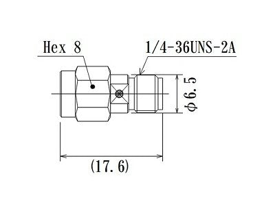 SMA Between Series Adapter - JCC Subminiature Version A Connector - Image 2