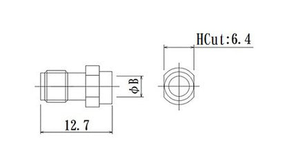 SMA RF Connector with Semi-Rigid Cable - Image 2