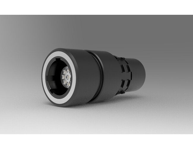 9-Point In-Line Receptacle Connector (Standard Ranger Series) - Image 1