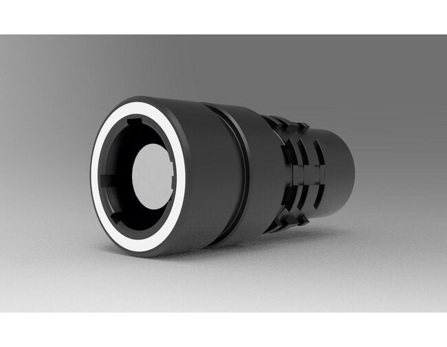 8-Point Contact In-Line Receptacle Standard Ranger - PEEK Insulator - Image 1