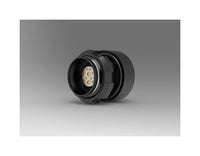 High-Density Ranger 9-Point Rear Panel Mount Receptacle