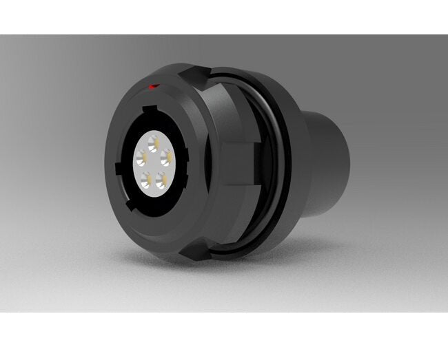 Ranger 5-Point Contact Rear Panel Mount Receptacle - Image 1