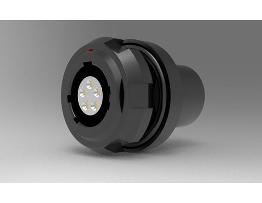Ranger 5-Point Contact Rear Panel Mount Receptacle - Image 1