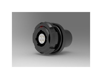 Ranger 4-Point Rear Panel Mount Receptacle - Image 1