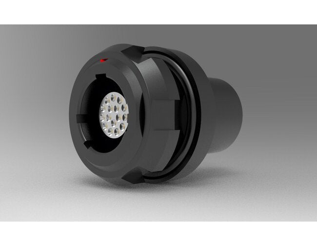 16 Point Rear Panel Mount Receptacle - Standard Ranger - Image 1