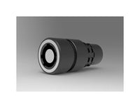 3 Point Contact In-Line Receptacle Standard Ranger - 3 Contact, 10A, PEEK Insulator