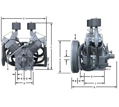 Industrial PL-Series Pressure-Lubricated Compressor - Image 2