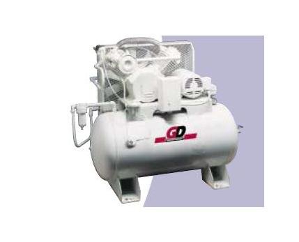 Gardner Denver Simplex Tank Mounted PureAir II Oil-less Compressor - 1 HP - Image 1