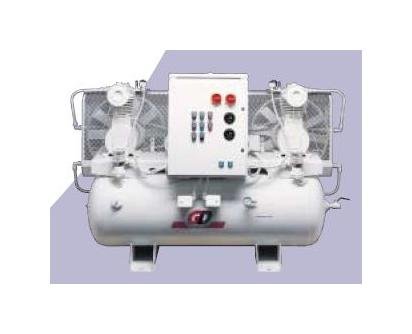 Gardner Denver PureAir II Oil-less Compressor - Duplex Tank Mounted - Image 1