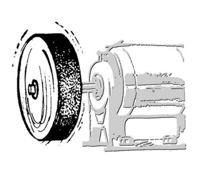 Diamond Needle Corp. 6-inch Reinforced Aluminum Oxide Wheels - Image 1