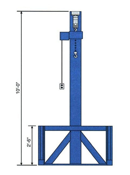 Heavy Duty Welded Benchoist Workstations - Image 3
