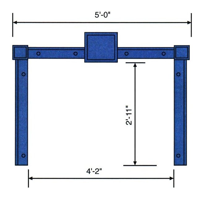 Heavy Duty Scissor Style Workstation with Adjustable Height Control - Image 2
