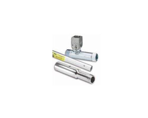 Duolok Male Run Tee - Brass, 1/4 x 1/8-27 MNPT x 1/4 - Image 1