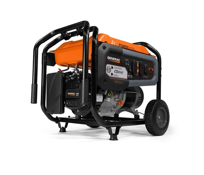 Generac GP6500 Portable Gas Generator - Image 1