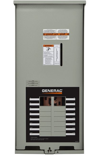 Generac 100A Automatic Transfer Switch with 16 Circuit Load Center - Image 1