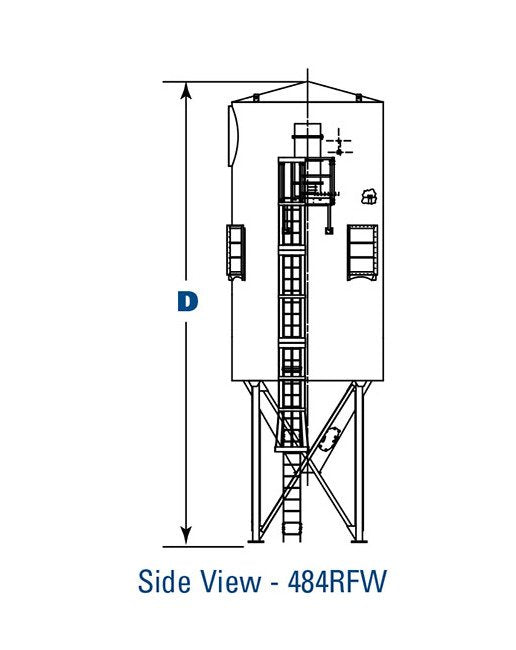 Donaldson RF Baghouse Dust Collector - Heavy Duty Dust Filtration System - Image 3