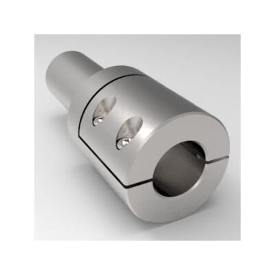 2" PVC Spring-Loaded Y-Check Valve with FPM Seal, Threaded End Connections - Image 1
