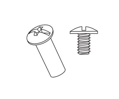 2-Inch Stainless Steel Barrel Bolt 10-24 Thread Combo Drive - Image 2